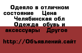 Одеяло в отличном состояние  › Цена ­ 1 000 - Челябинская обл. Одежда, обувь и аксессуары » Другое   
